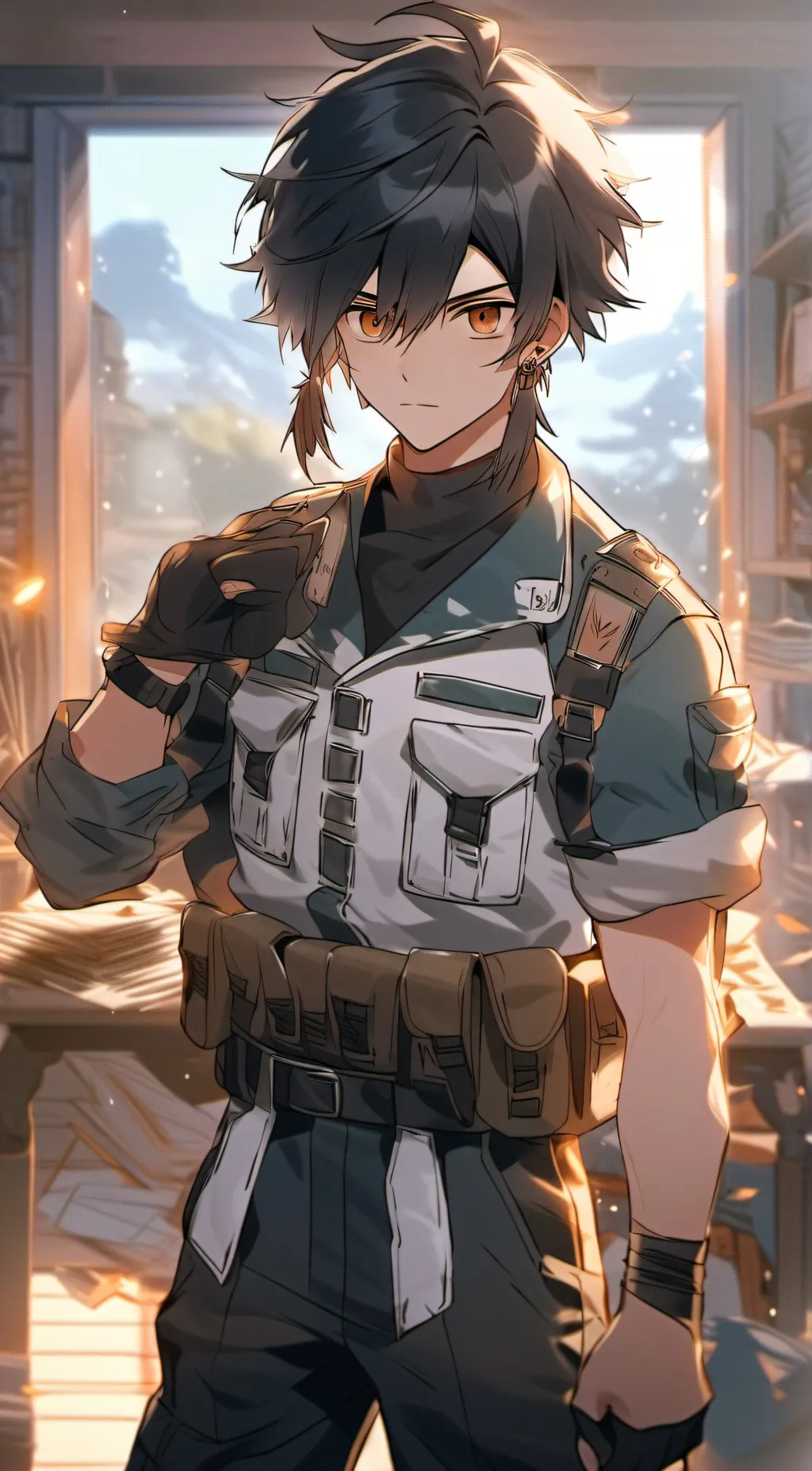 ai character: luke (HACAW) background