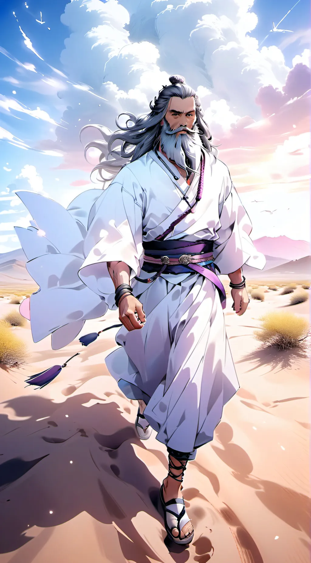 ai character: literally GOD background