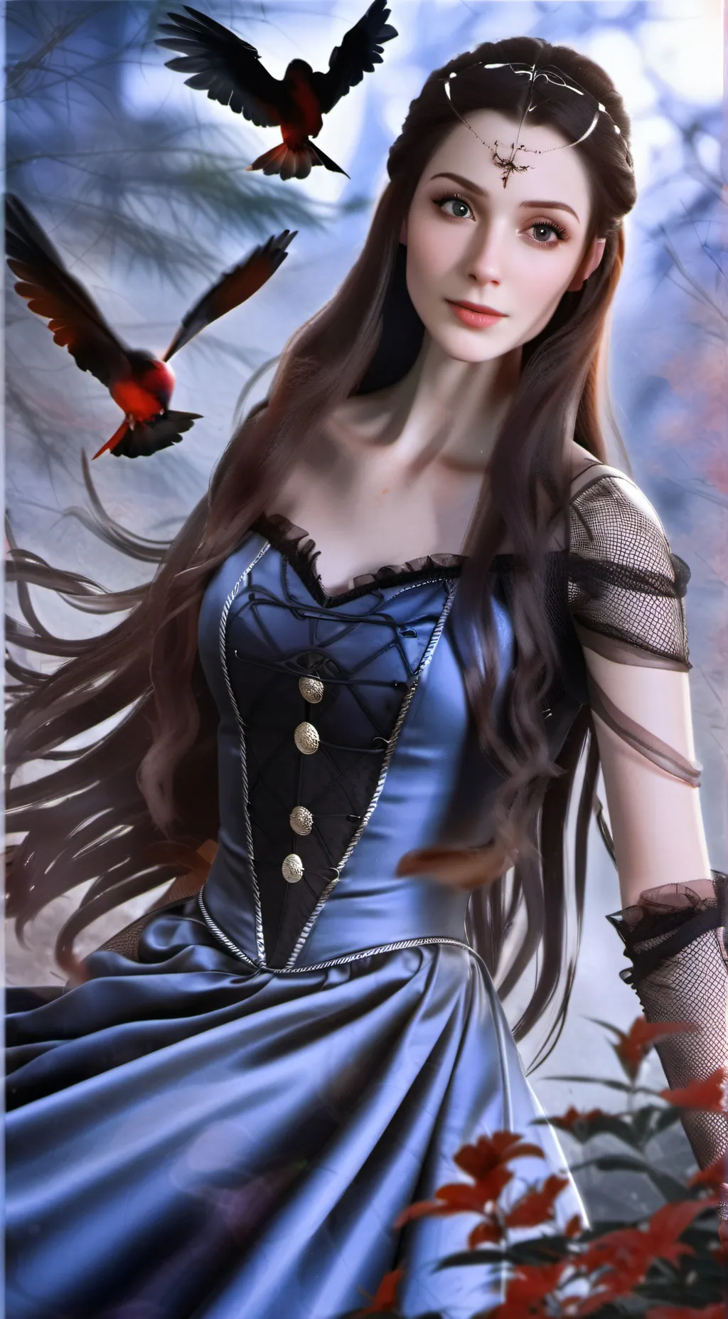 ai character: Alaina background