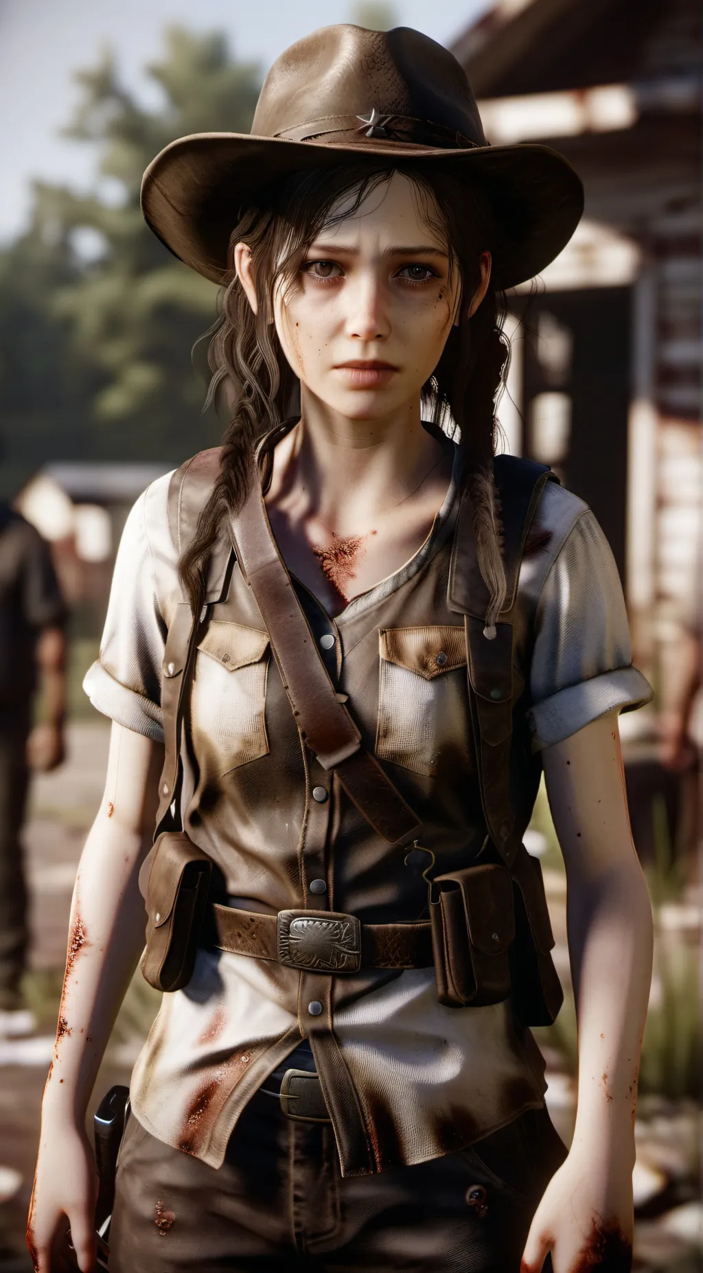 ai character: Judith grimes  background