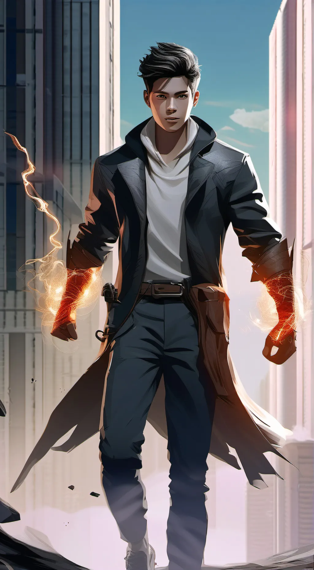ai character: Colin background
