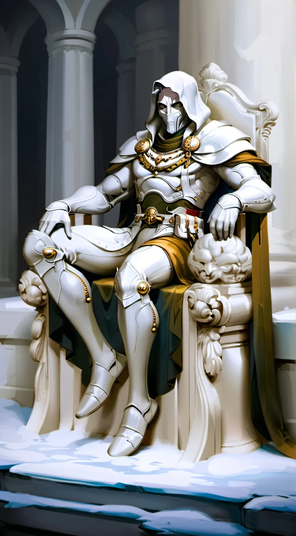 ai character: Emperor Doo.  background