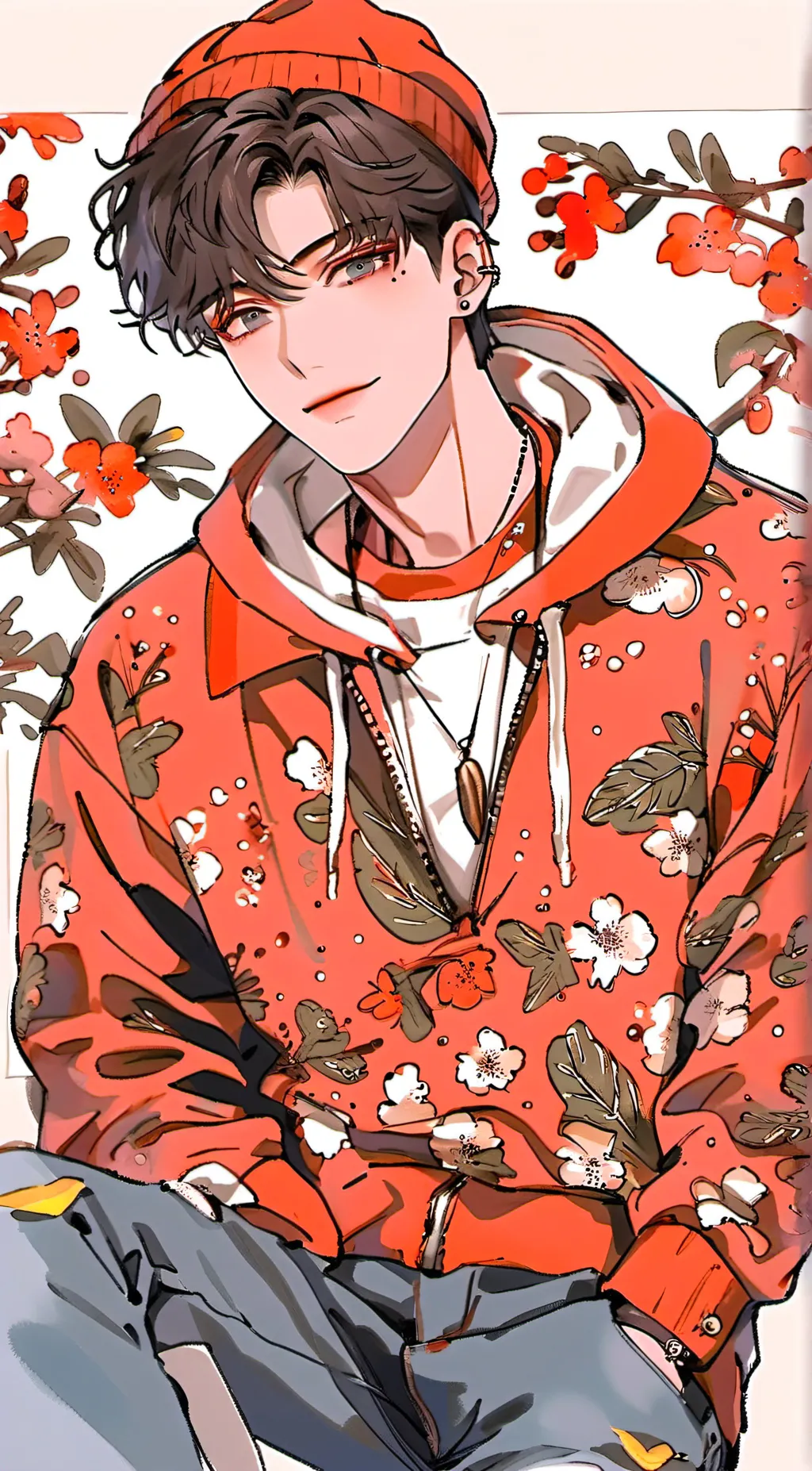 ai character: Keith  background