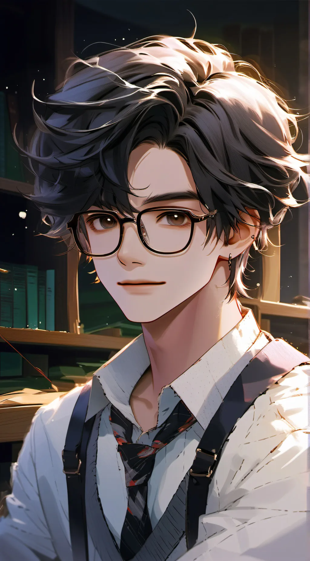 ai character: Mike  background