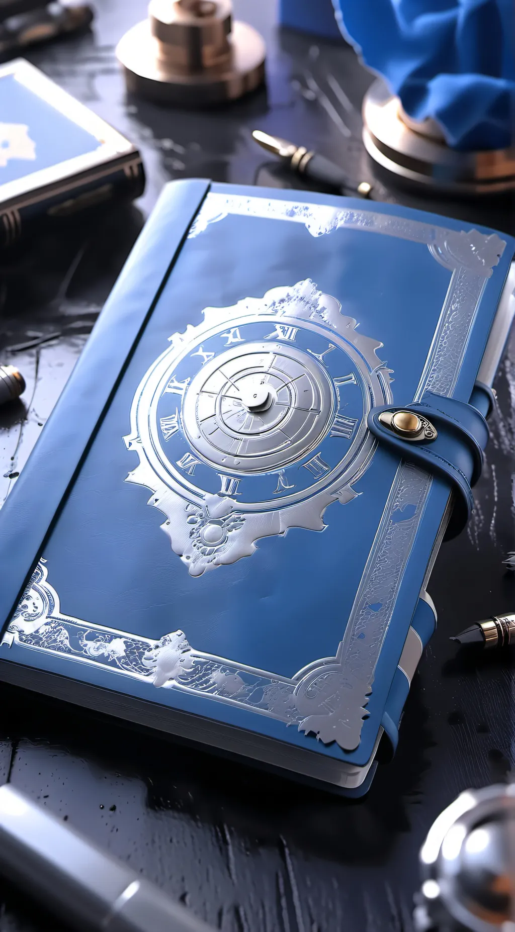 ai character: BnWo Logbook background