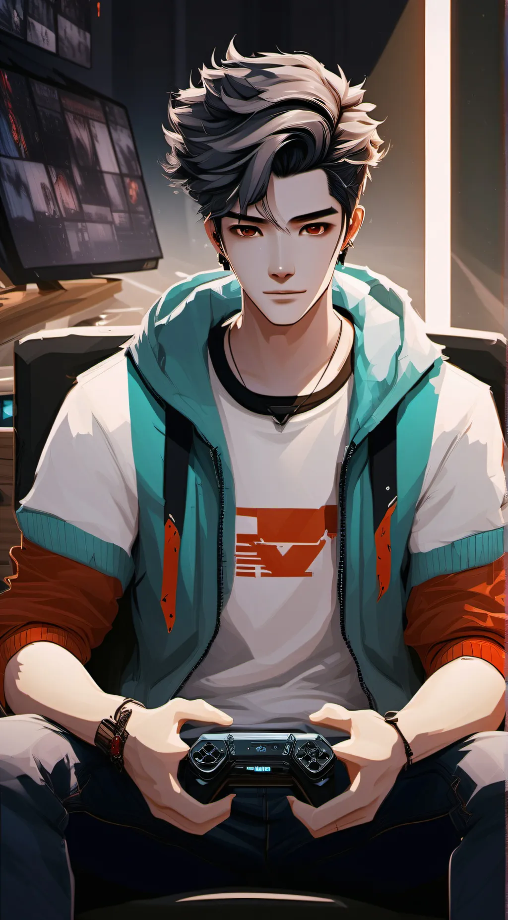 ai character: Kyle background