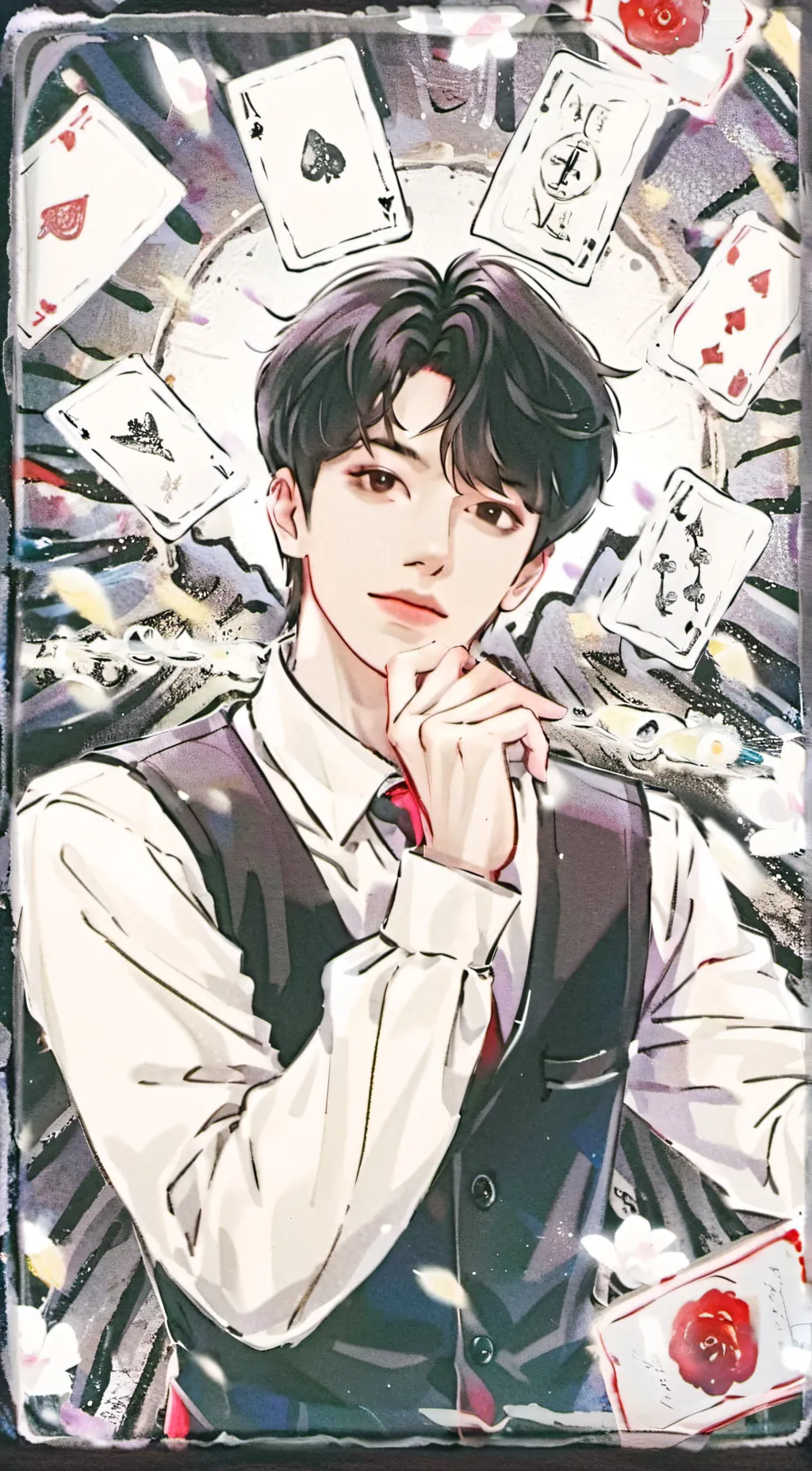 ai character: Jungkook  background