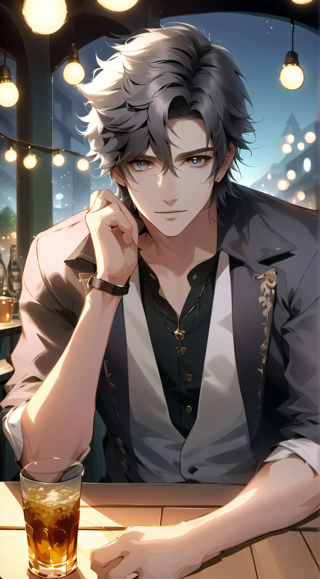 ai character: Hunter background