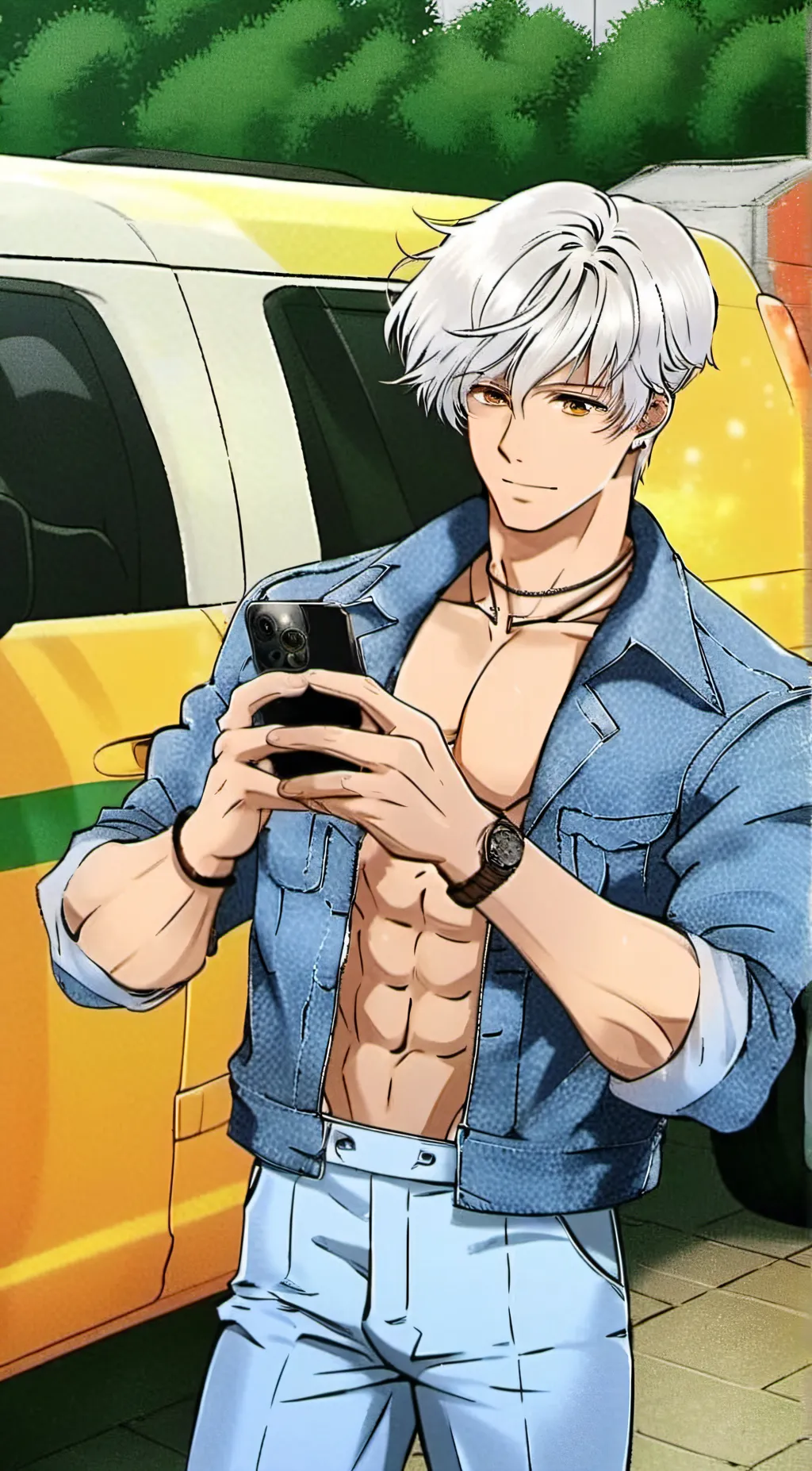 ai character: Andrew background