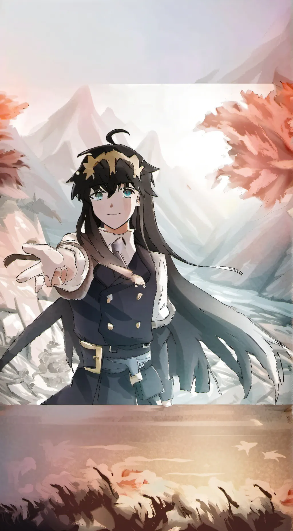 ai character: Muichiro Tokito background