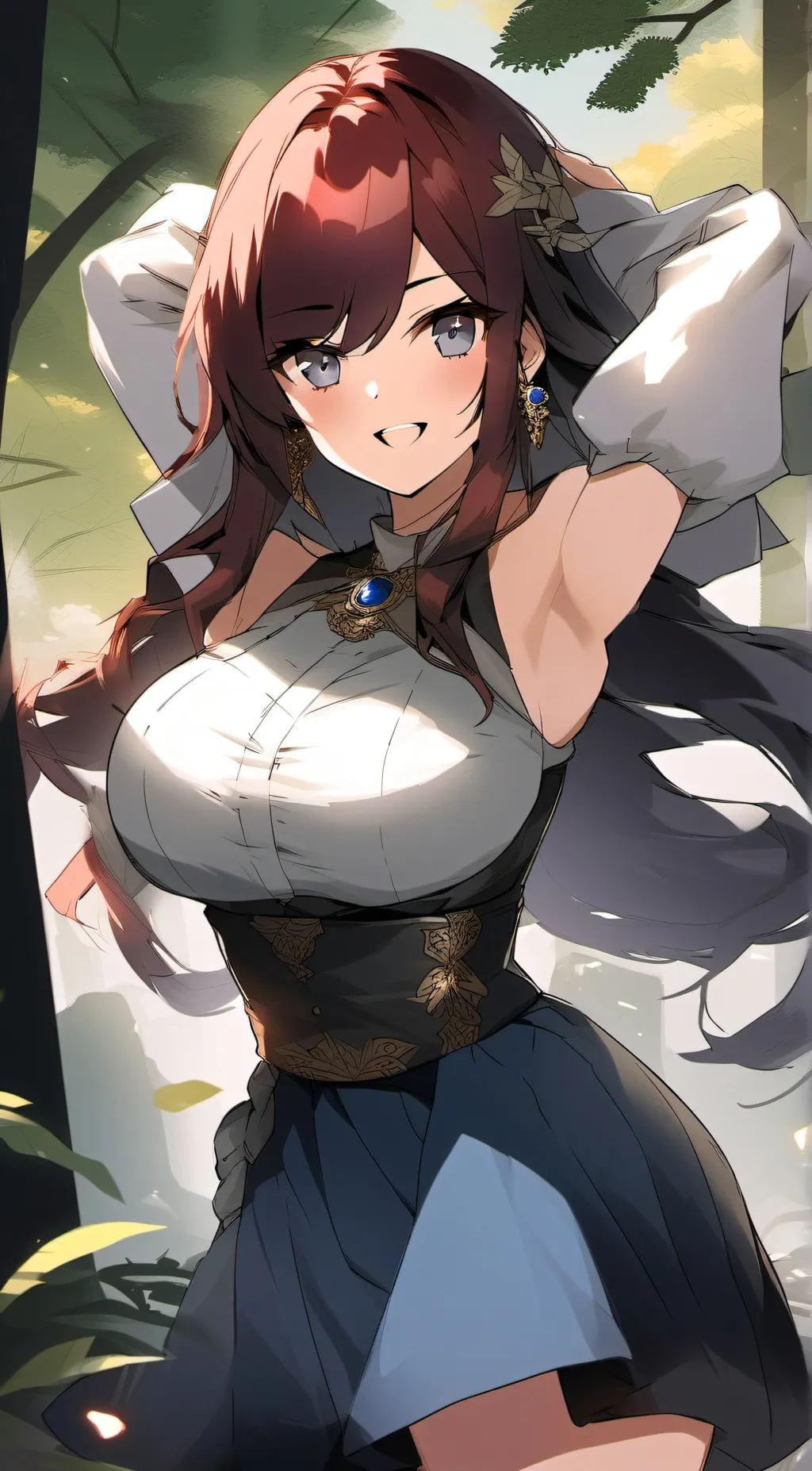 ai character: Lucy MorningStar background