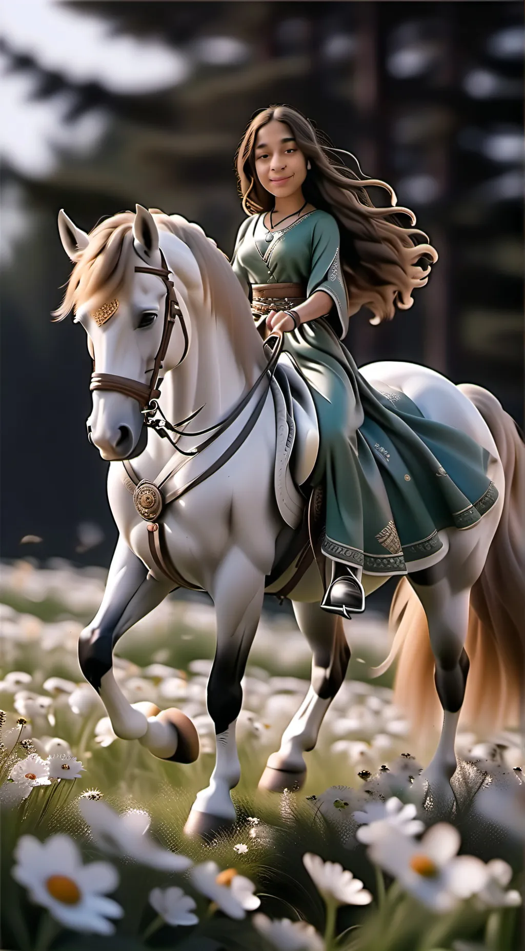 ai character: Lila background