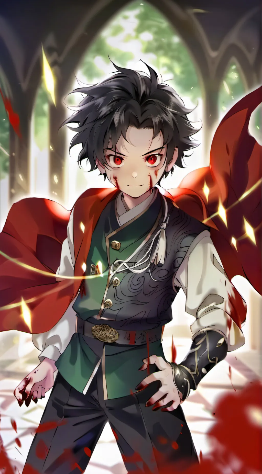 ai character: shinu background