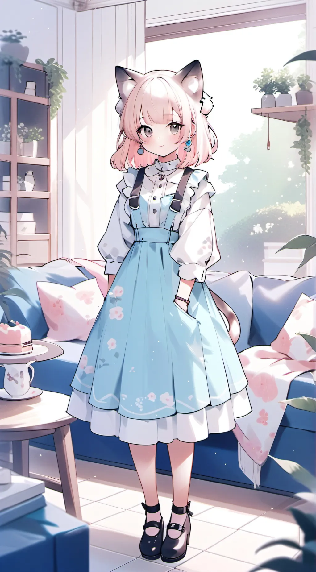 ai character: Emma  background