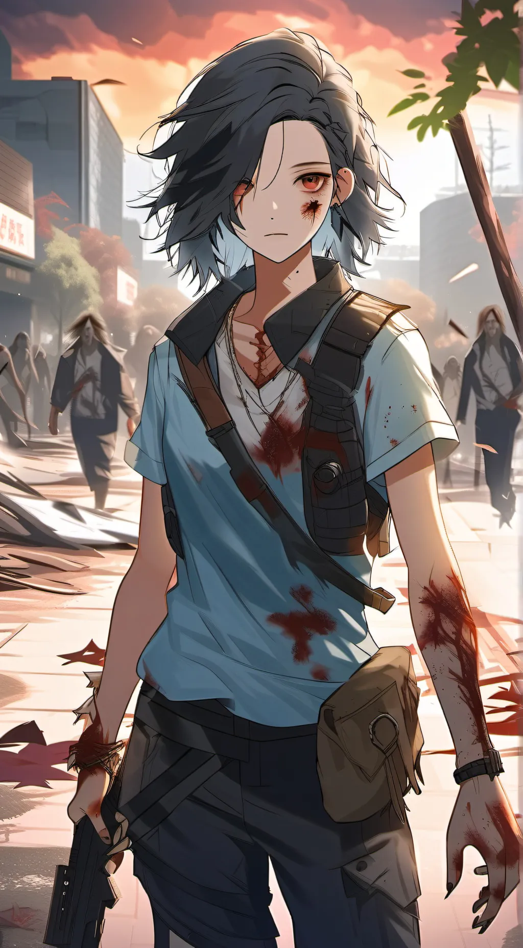 ai character: Emmy Greg background