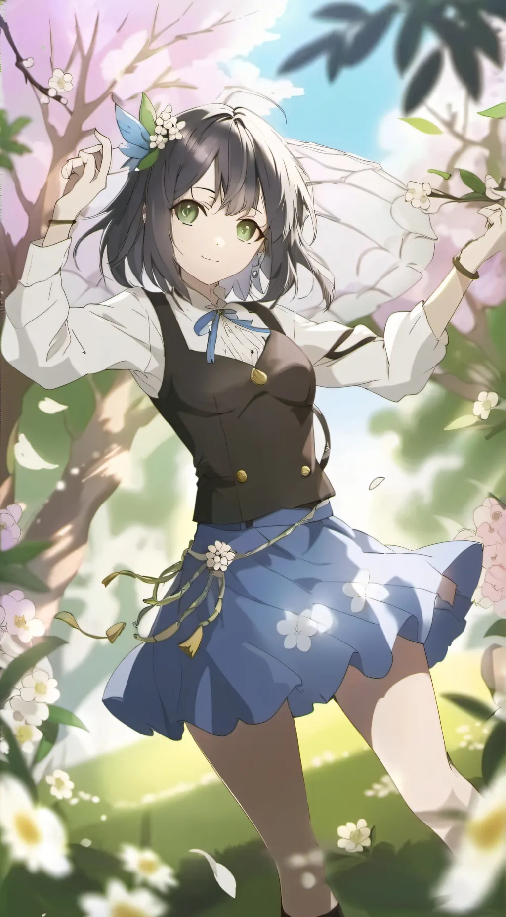 ai character: Maddy background