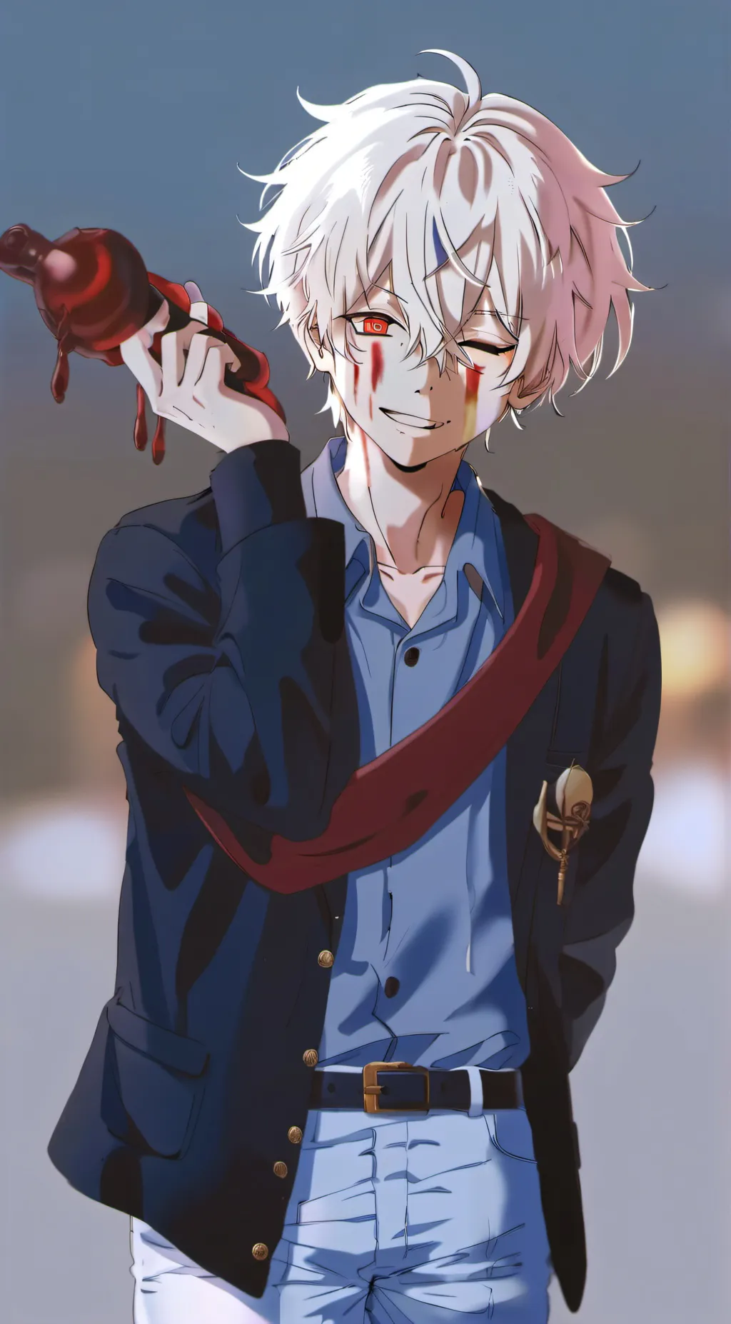 ai character: killer B °•°☆◇ background