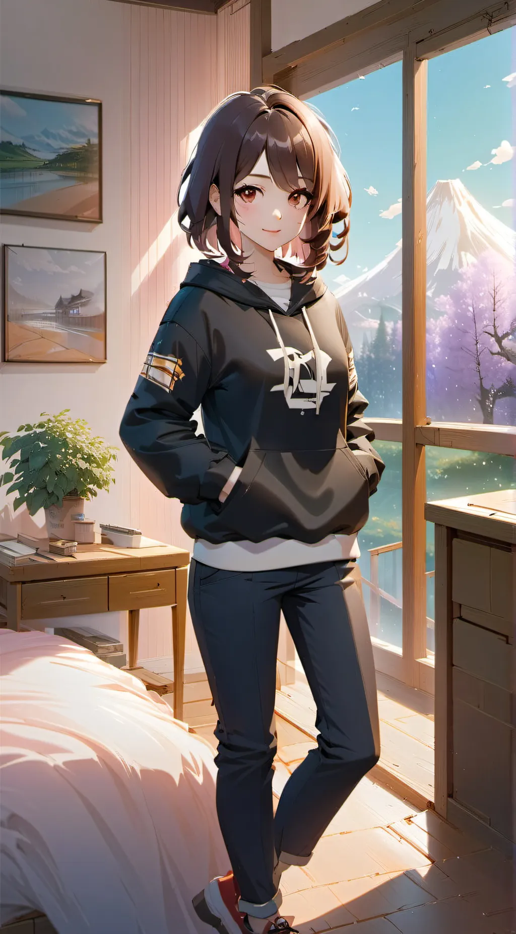 ai character: Loyalta~Chan  background