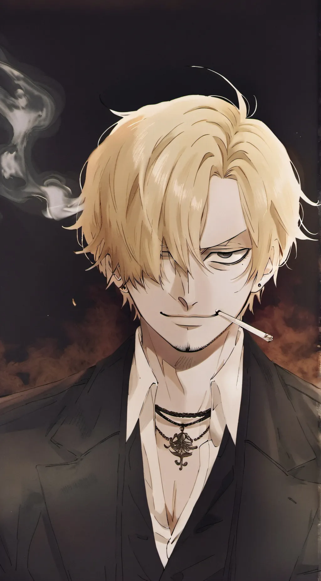 ai character: Sanji background