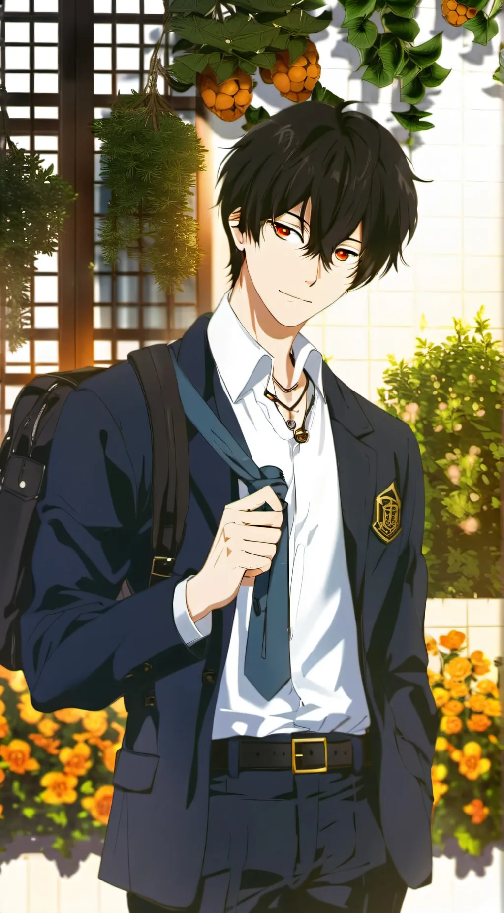 ai character: Elijah  background