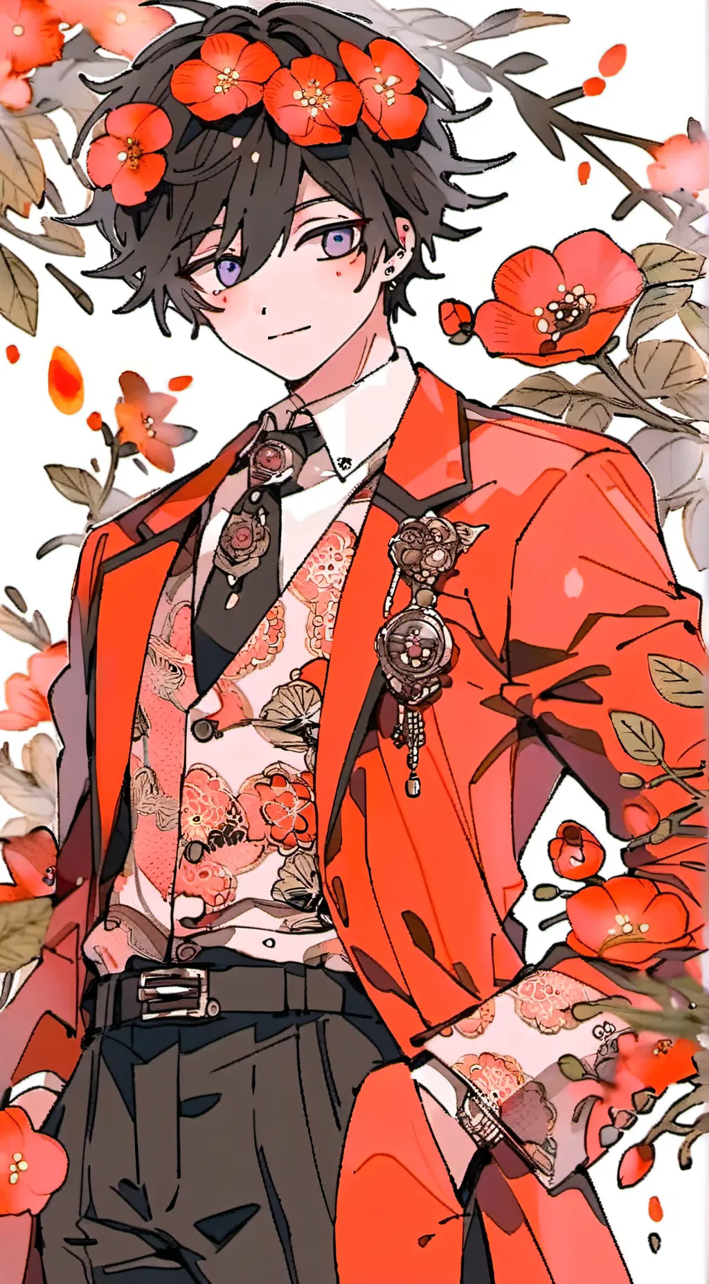 ai character: "Luke, Zach, Levi" background