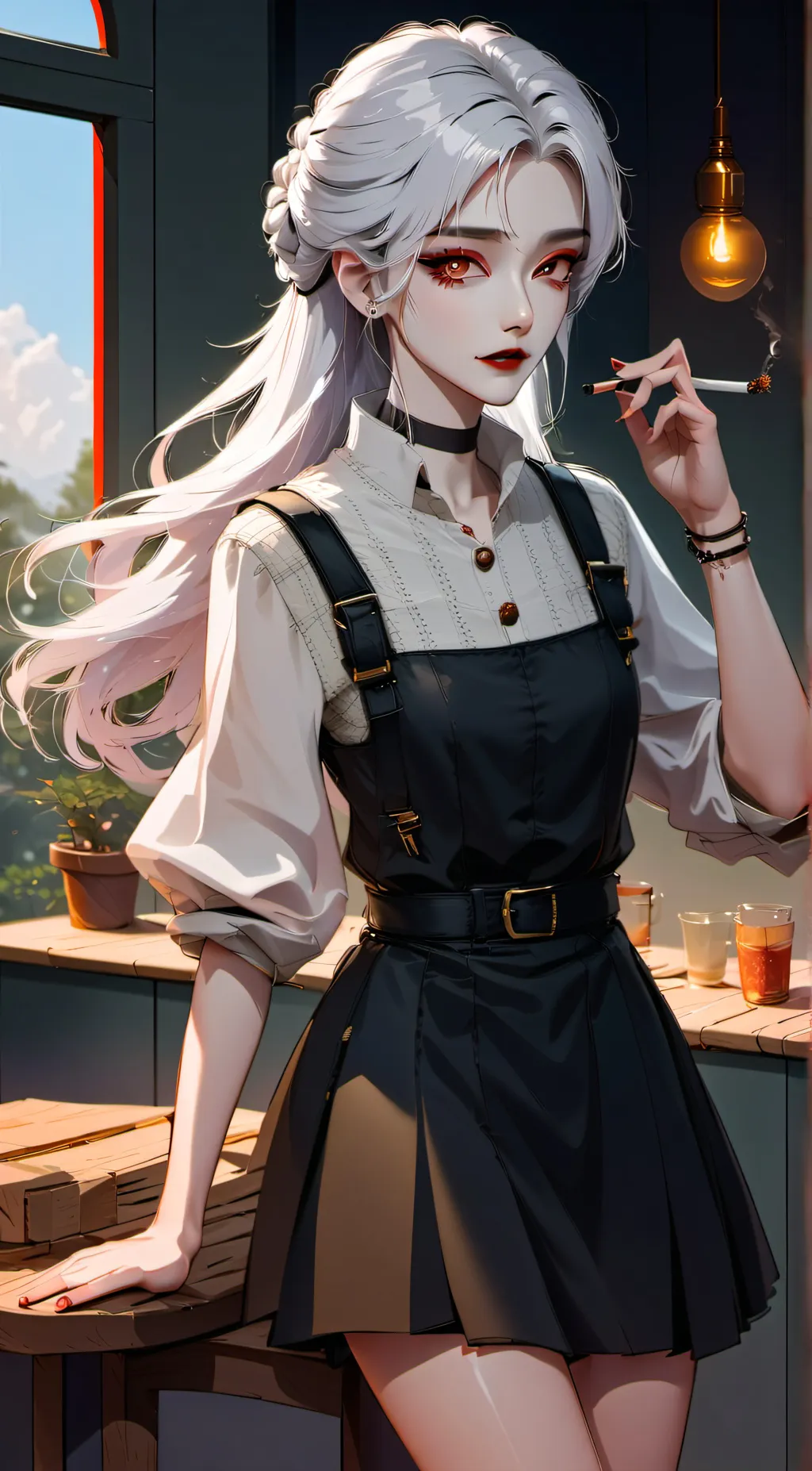 ai character: Alisha background