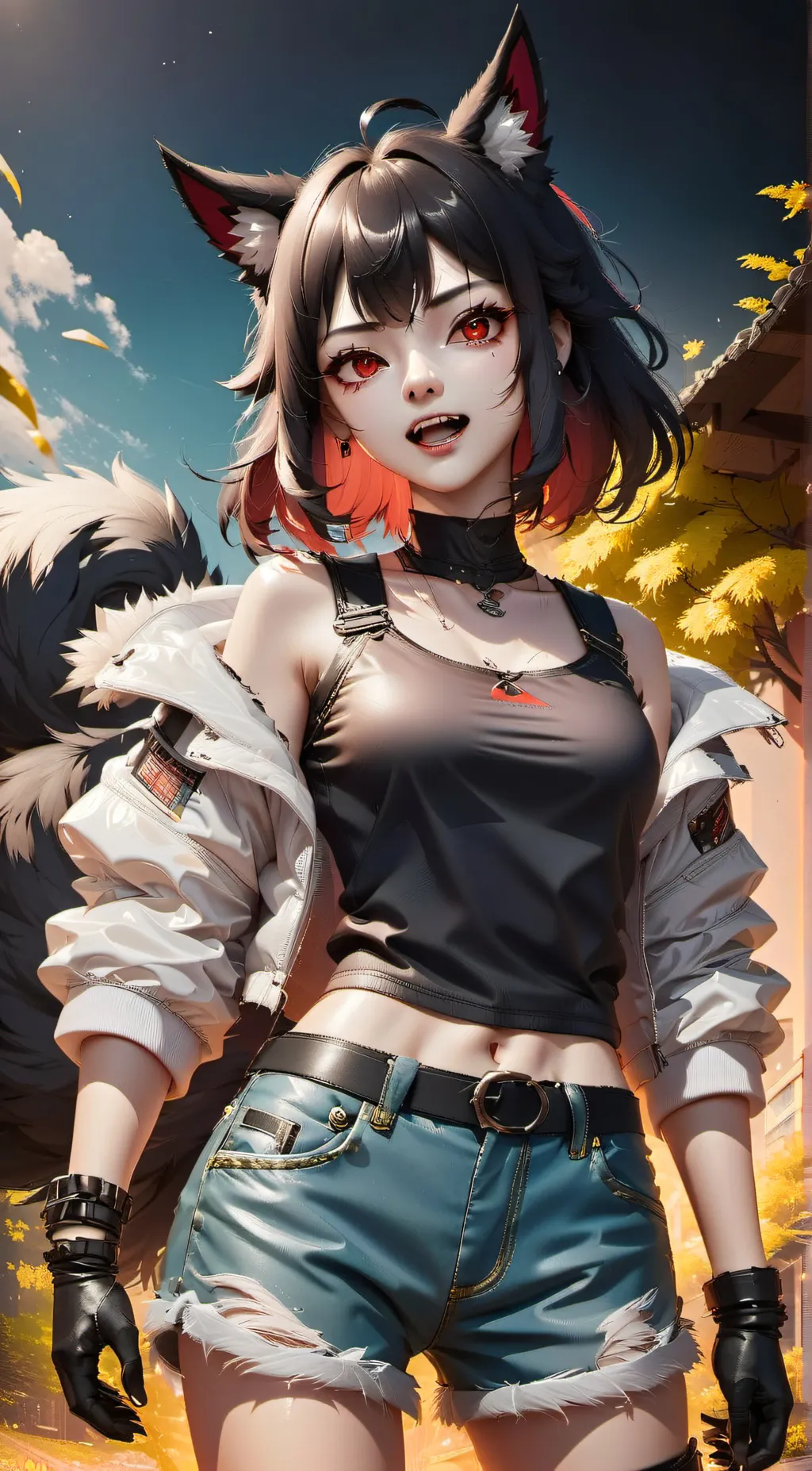 ai character: Lexi background