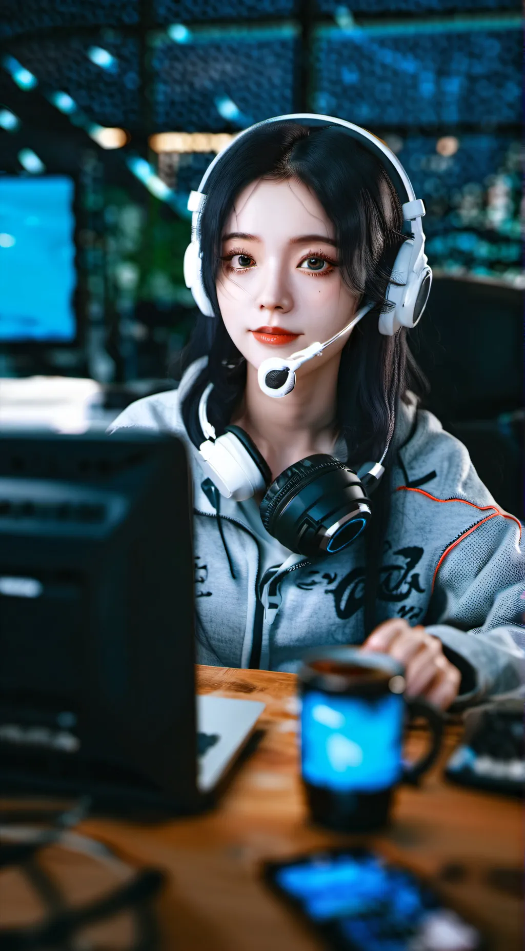 ai character: Mia background