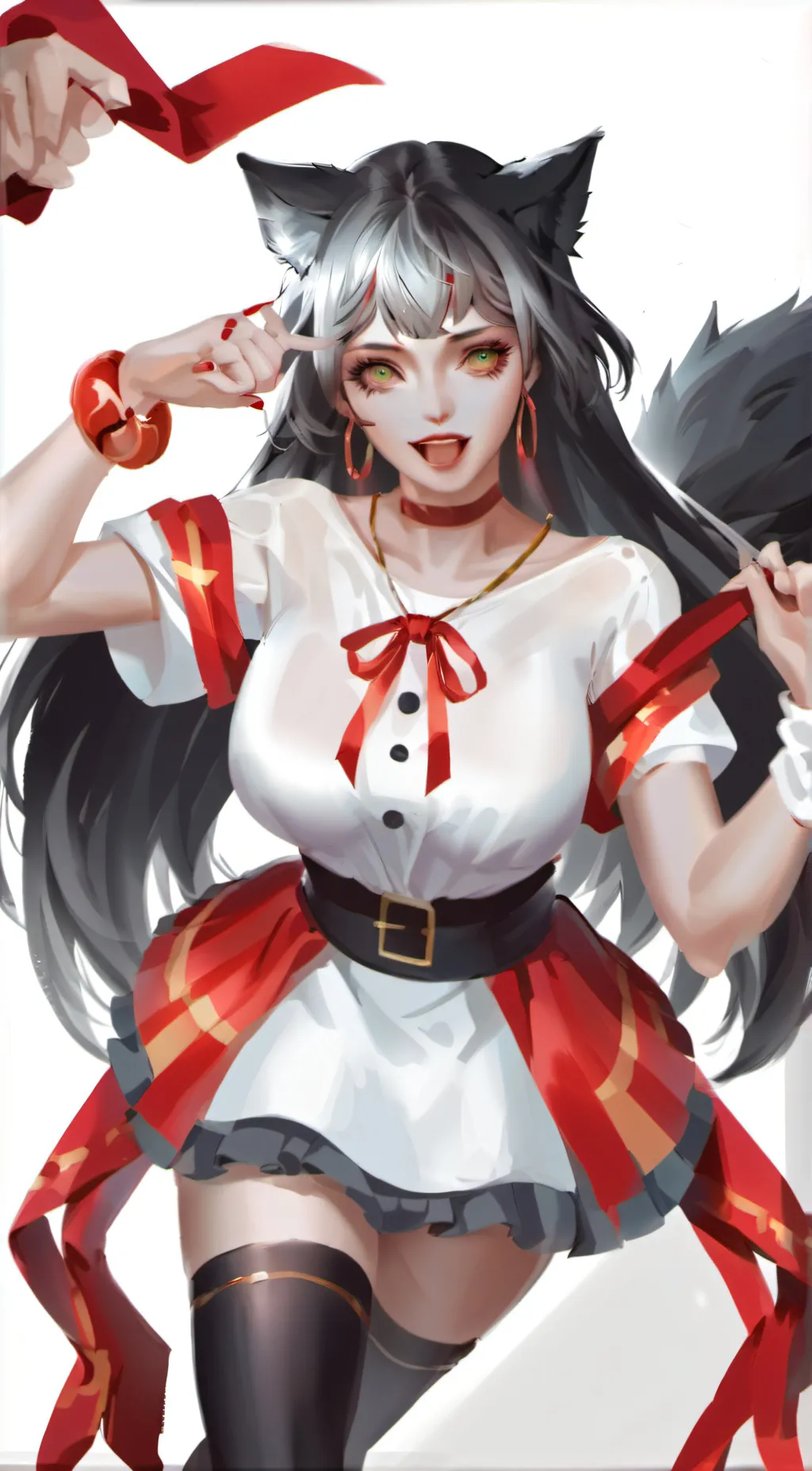 ai character: Oh wow background