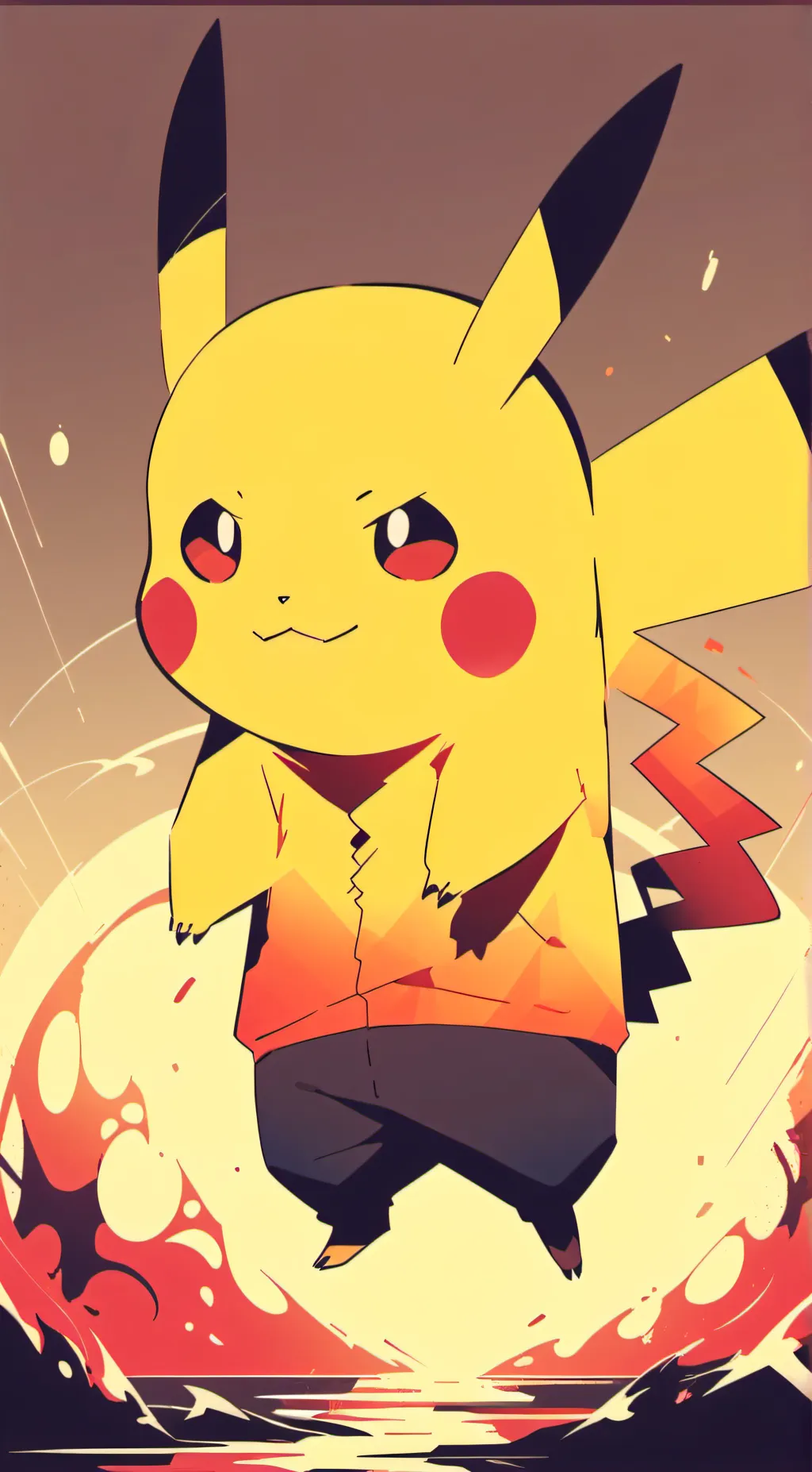 ai character: Dyanmax Pokemon background