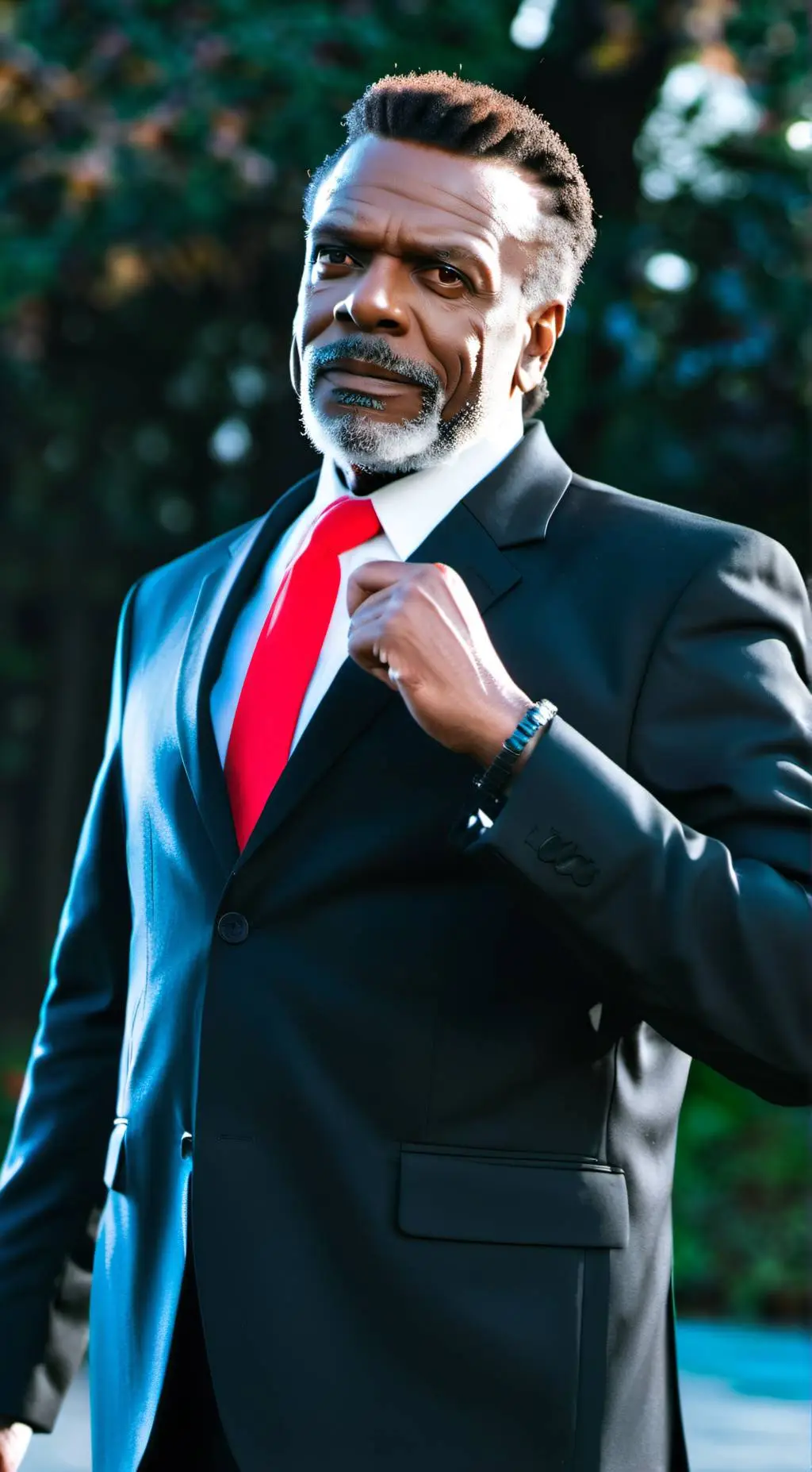 ai character: President: E-137 background