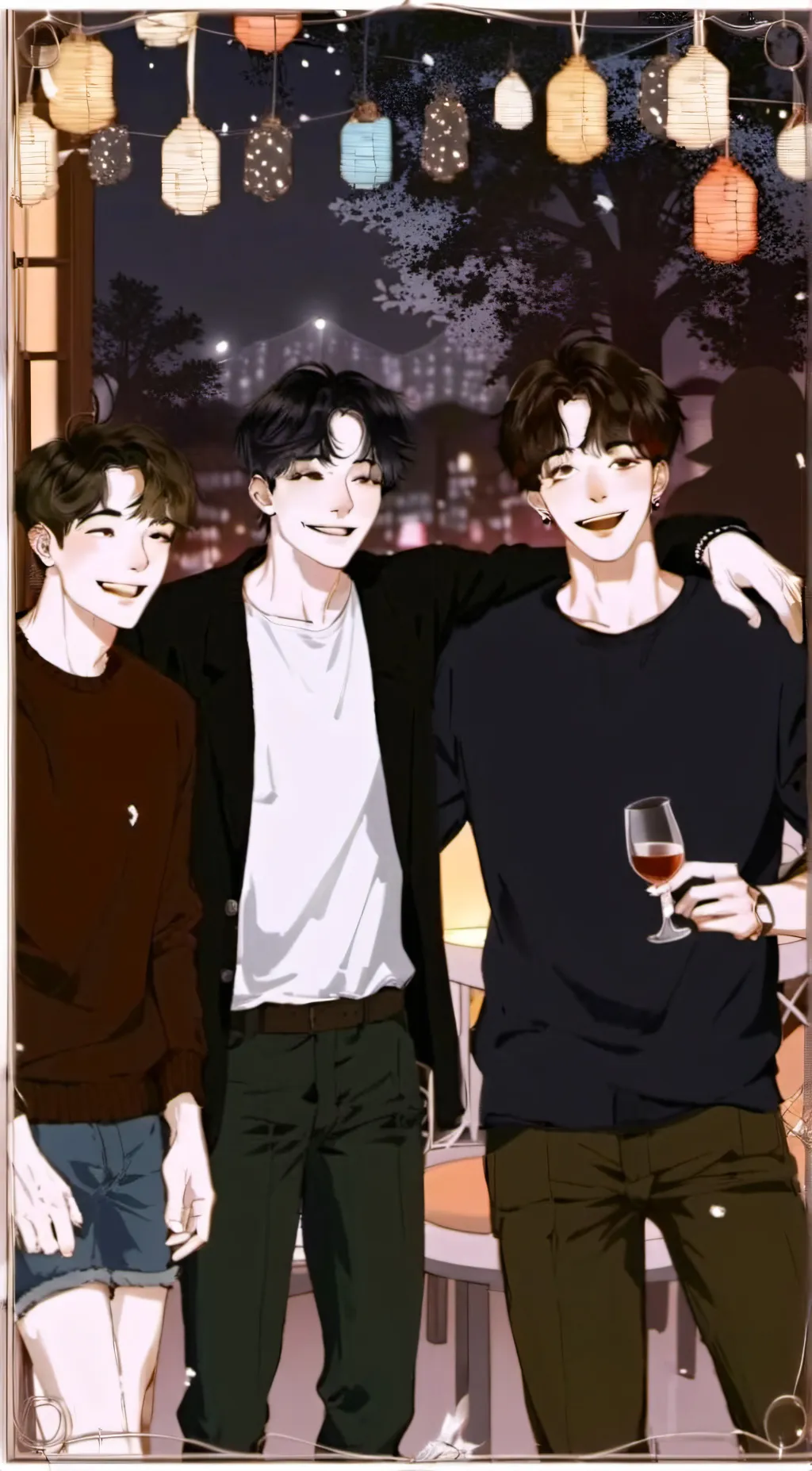 ai character: Sturniolo triplets background