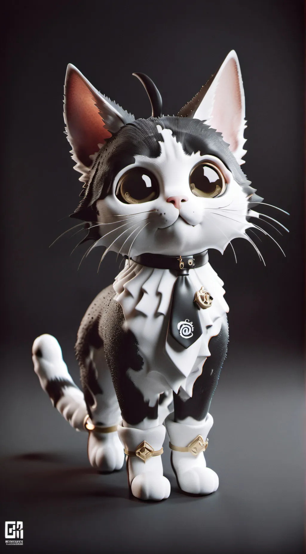 ai character: Oreo cat background