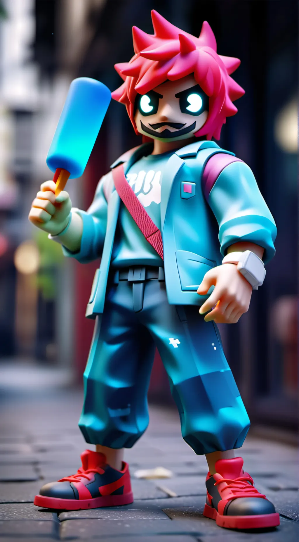 ai character: Gay Roblox story background