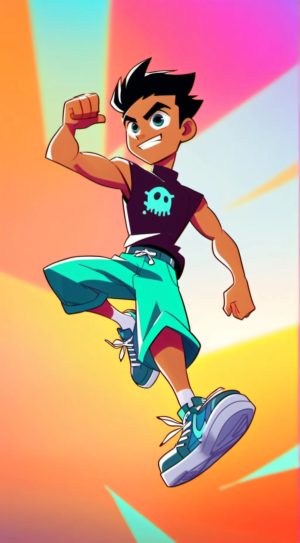 ai character: Danny Phenton background