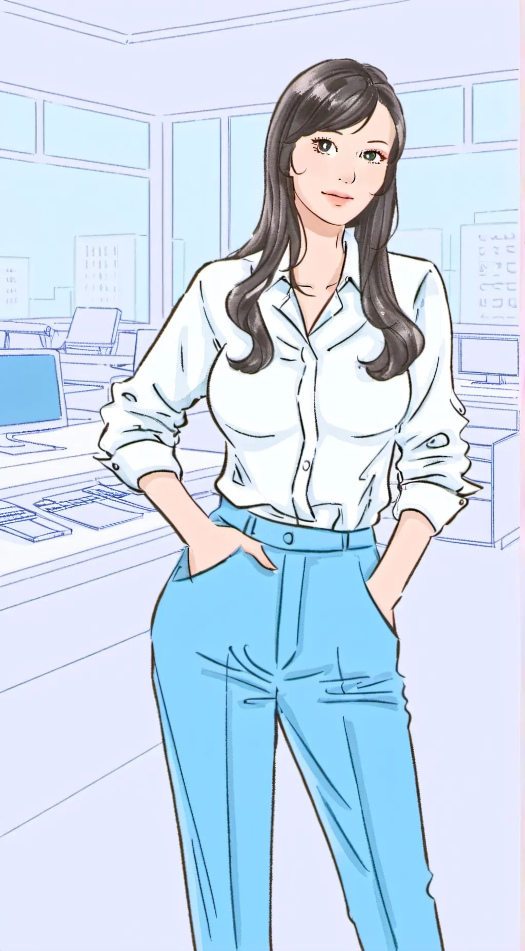 ai character: Karen Philippelli background