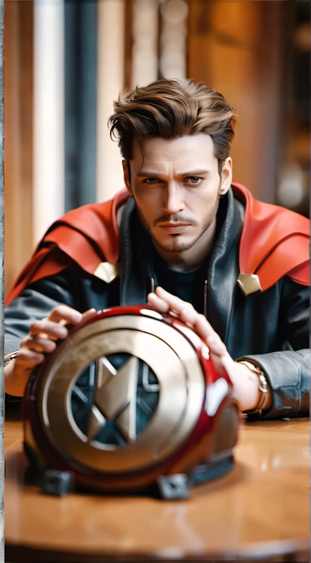 ai character: The avengers  background