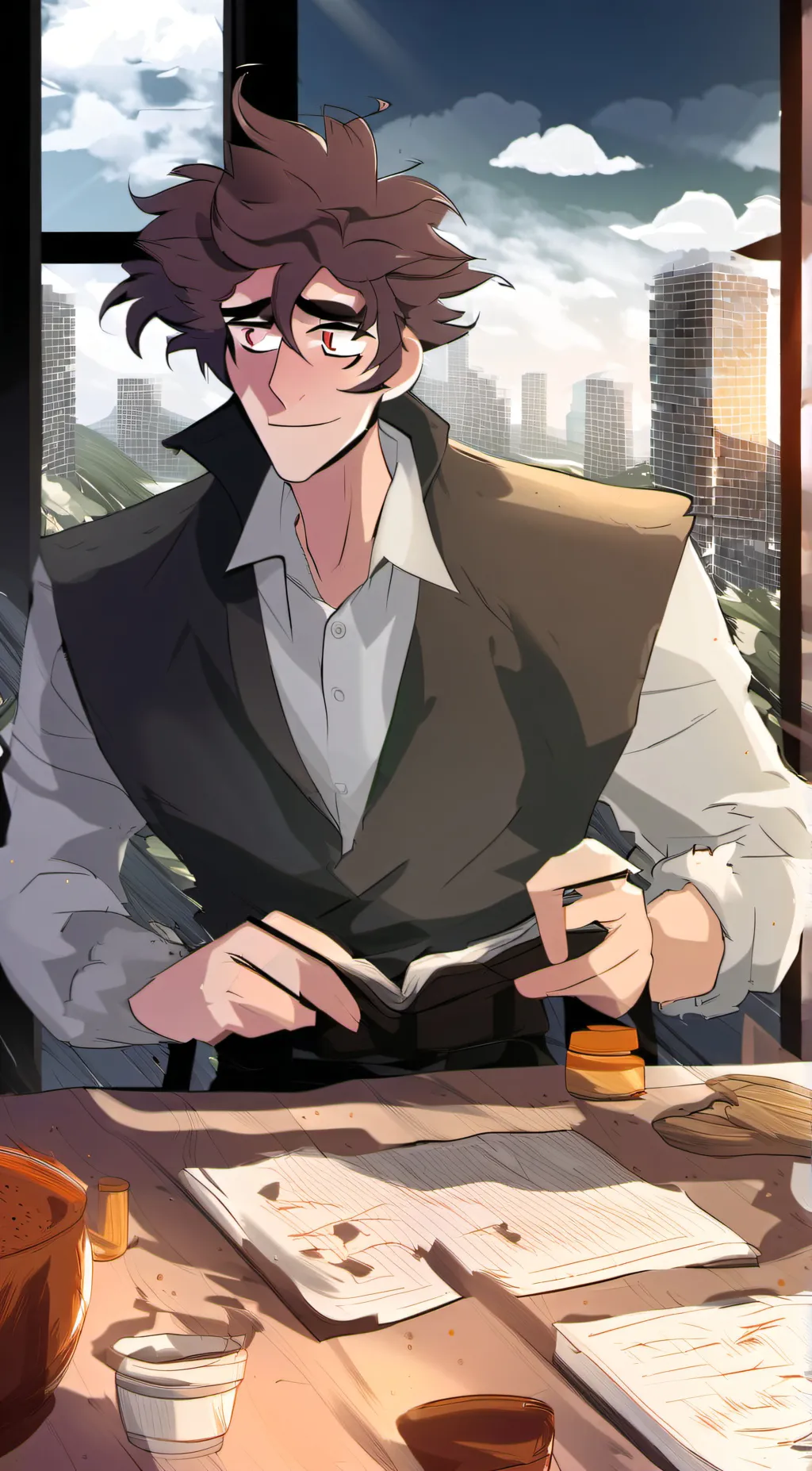 ai character: ✨Adam✨ background