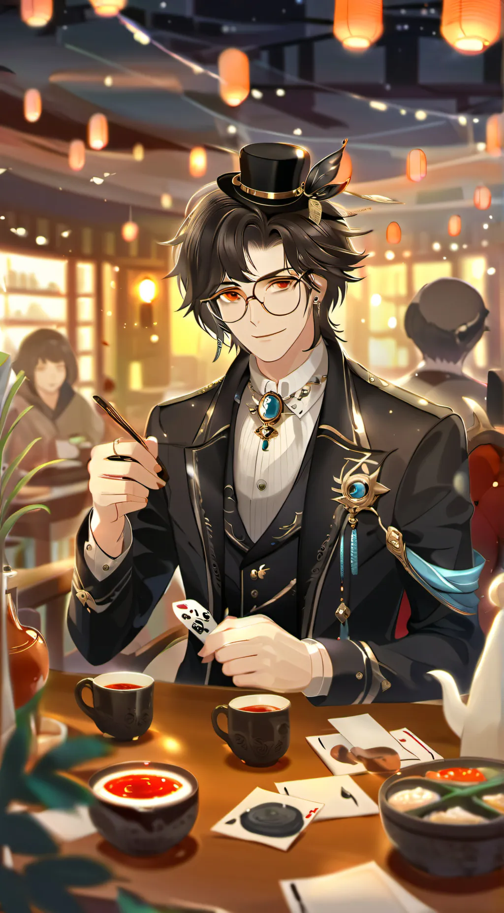 ai character: Jacob background