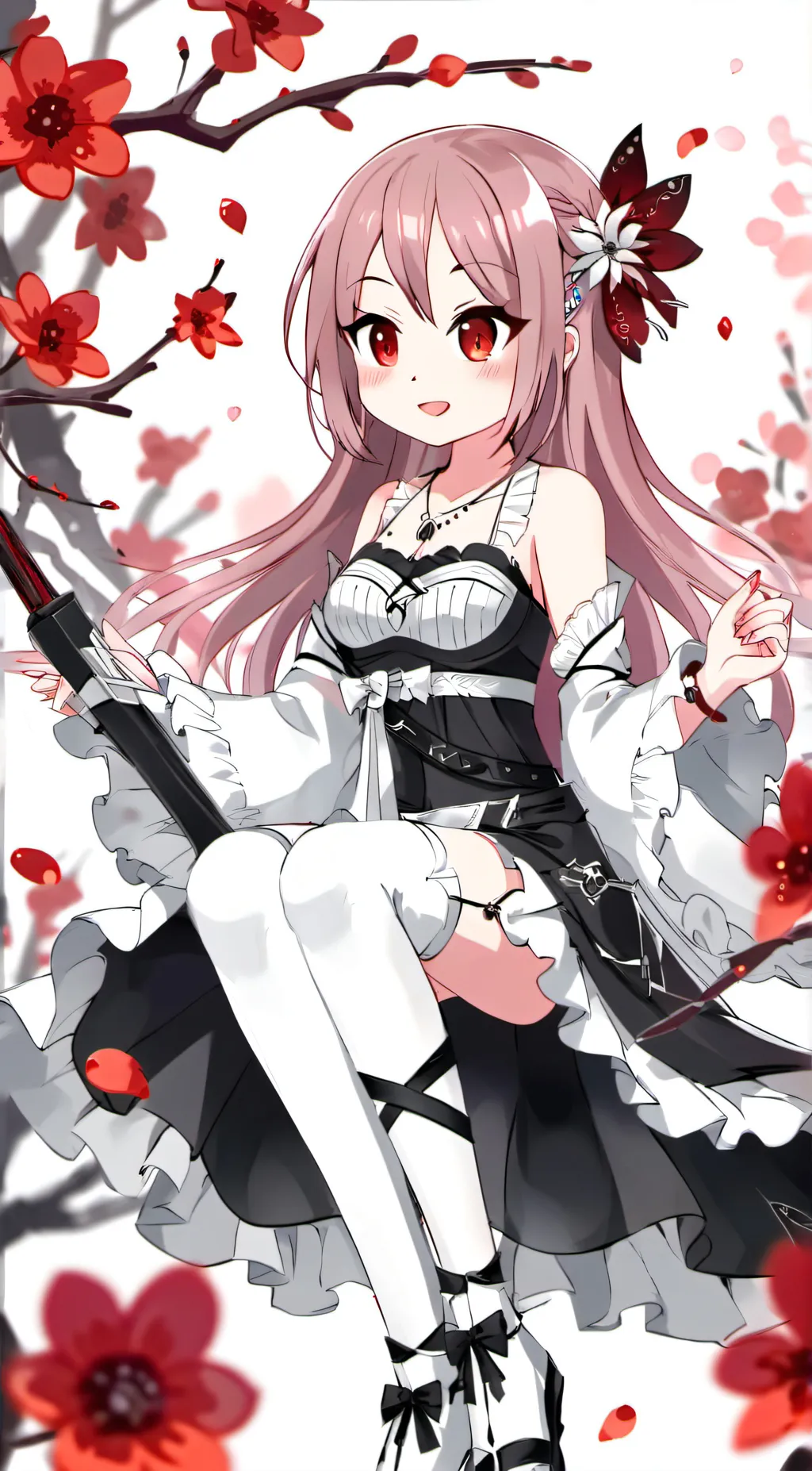 ai character: gacha background