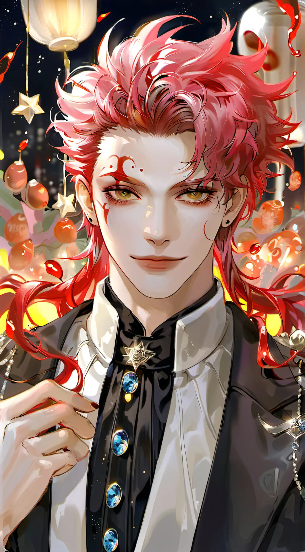 ai character: Hisoka background