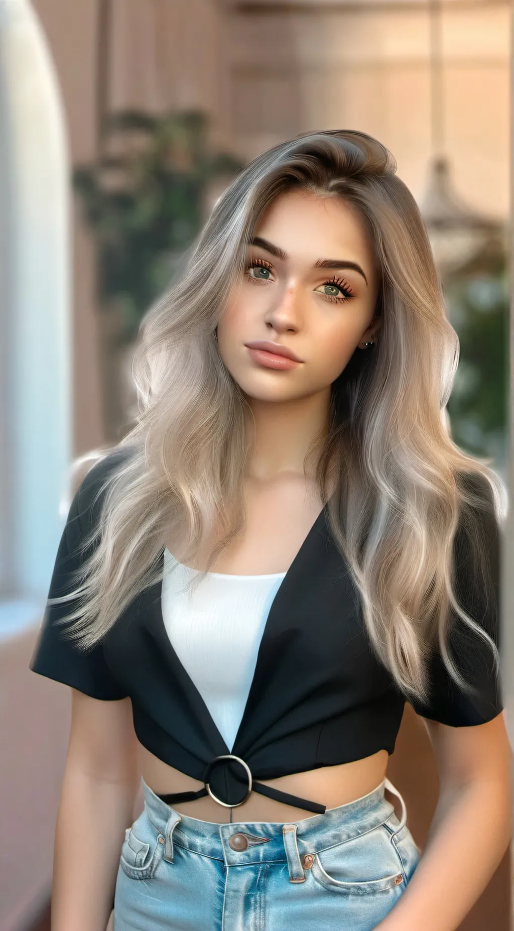 ai character: Sofia background