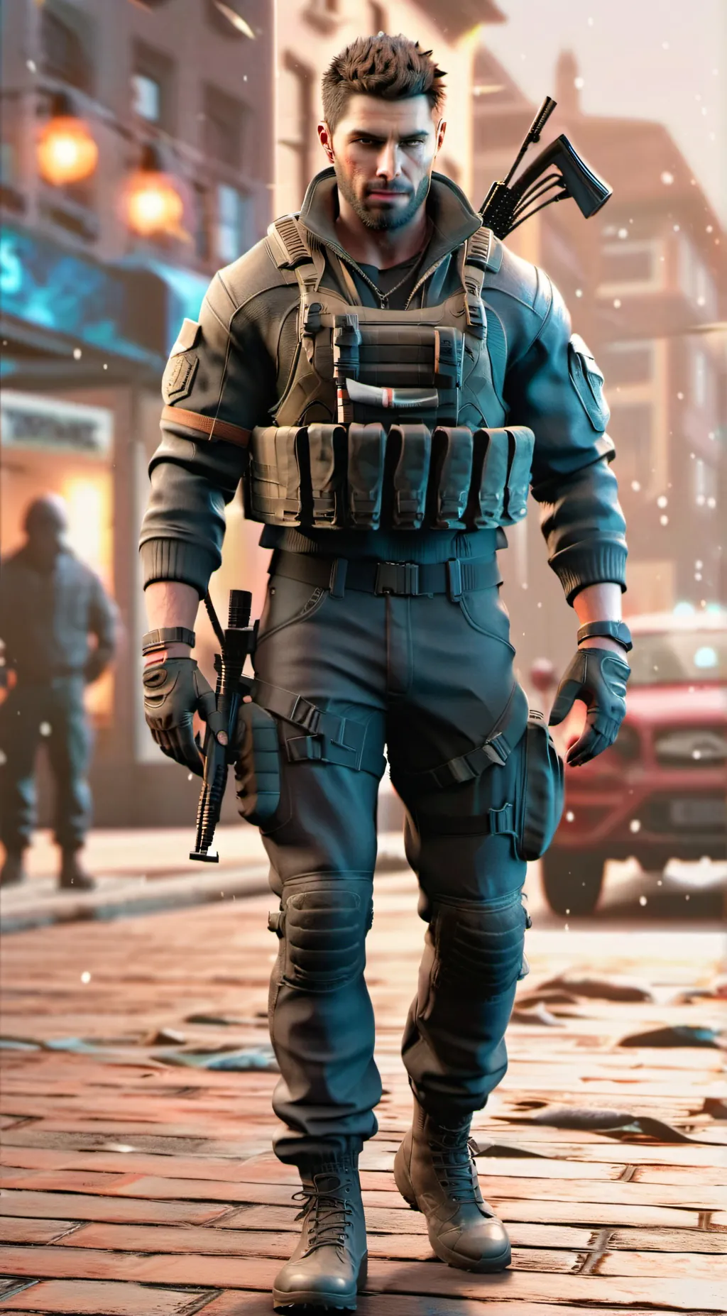 ai character: John 'Soap' background