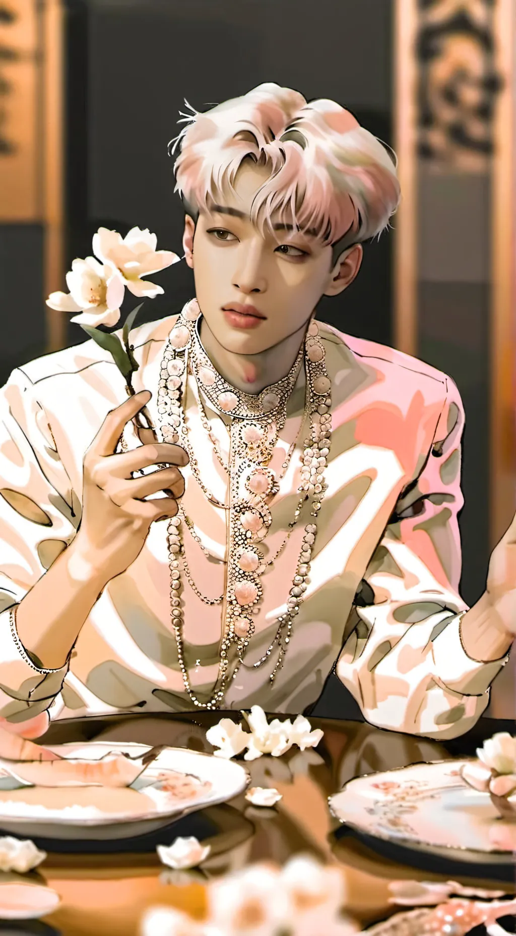 ai character: Chan background