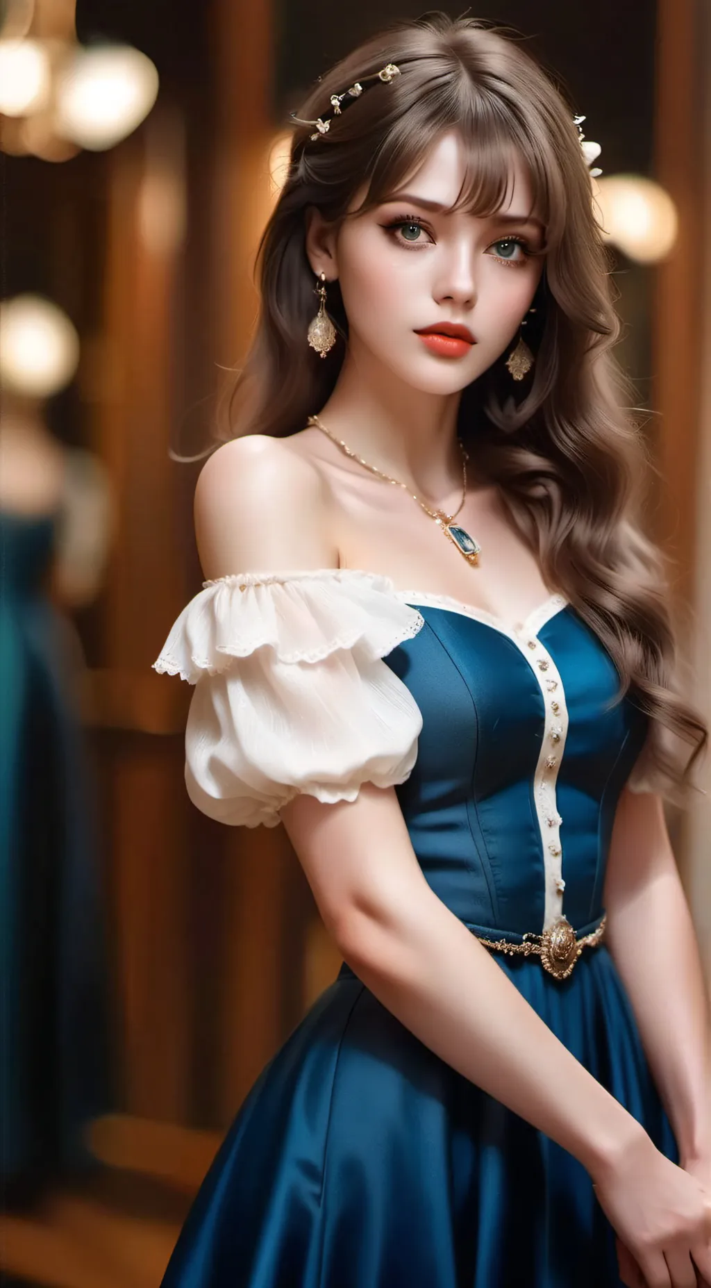 ai character: kim kath background