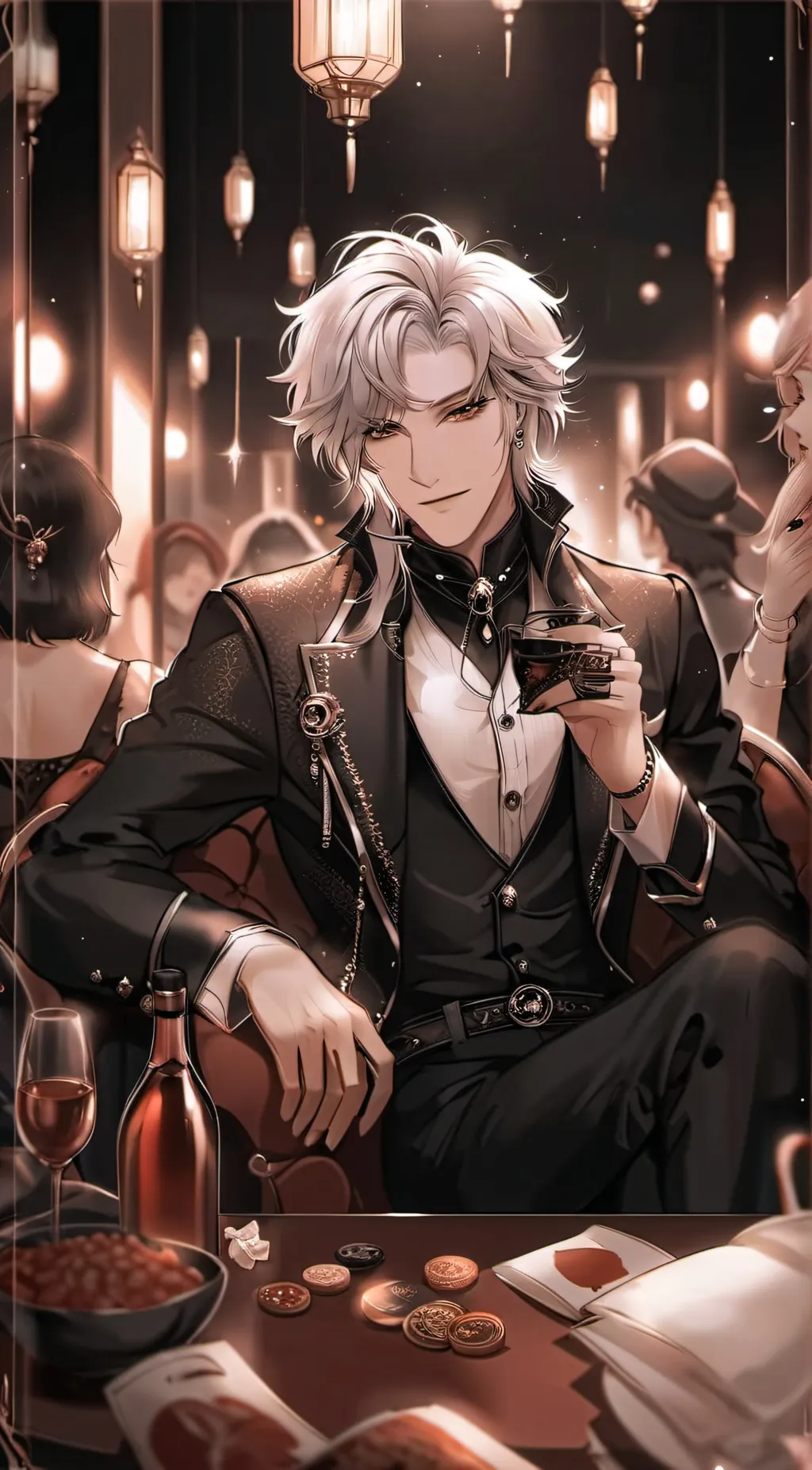 ai character: Dawson background