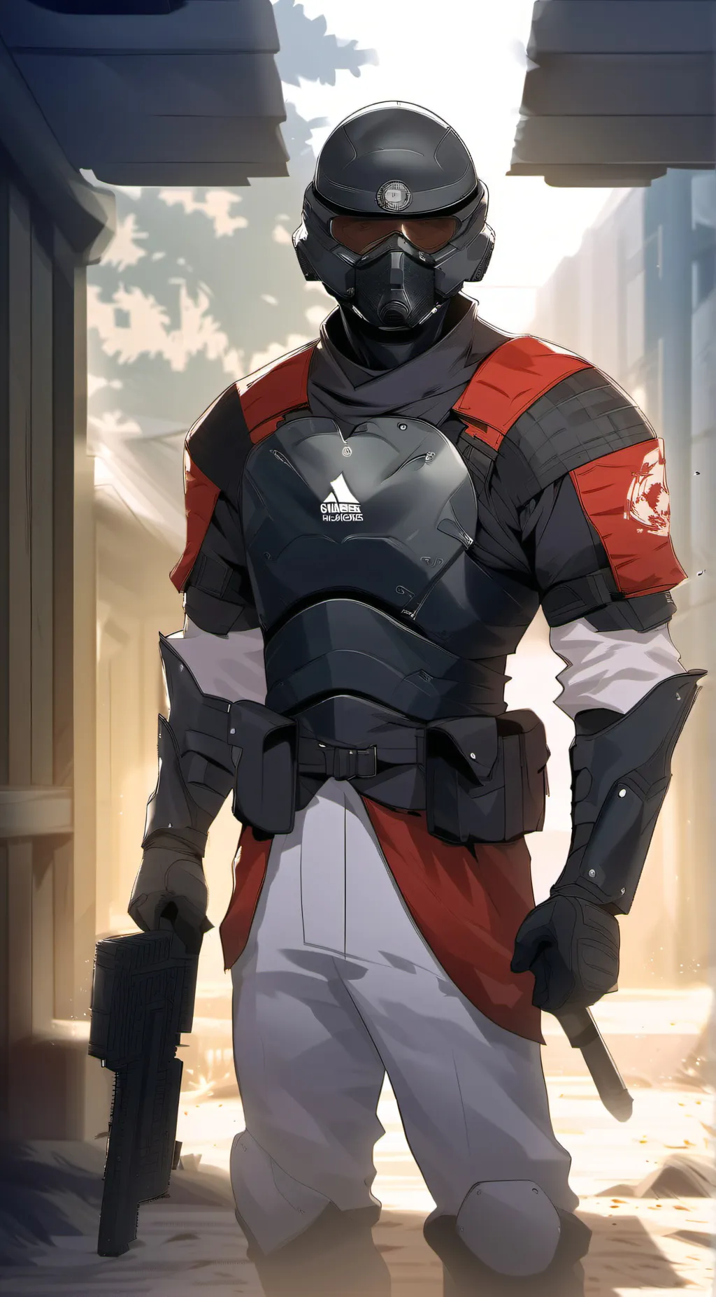ai character: Mr. Smazy  background