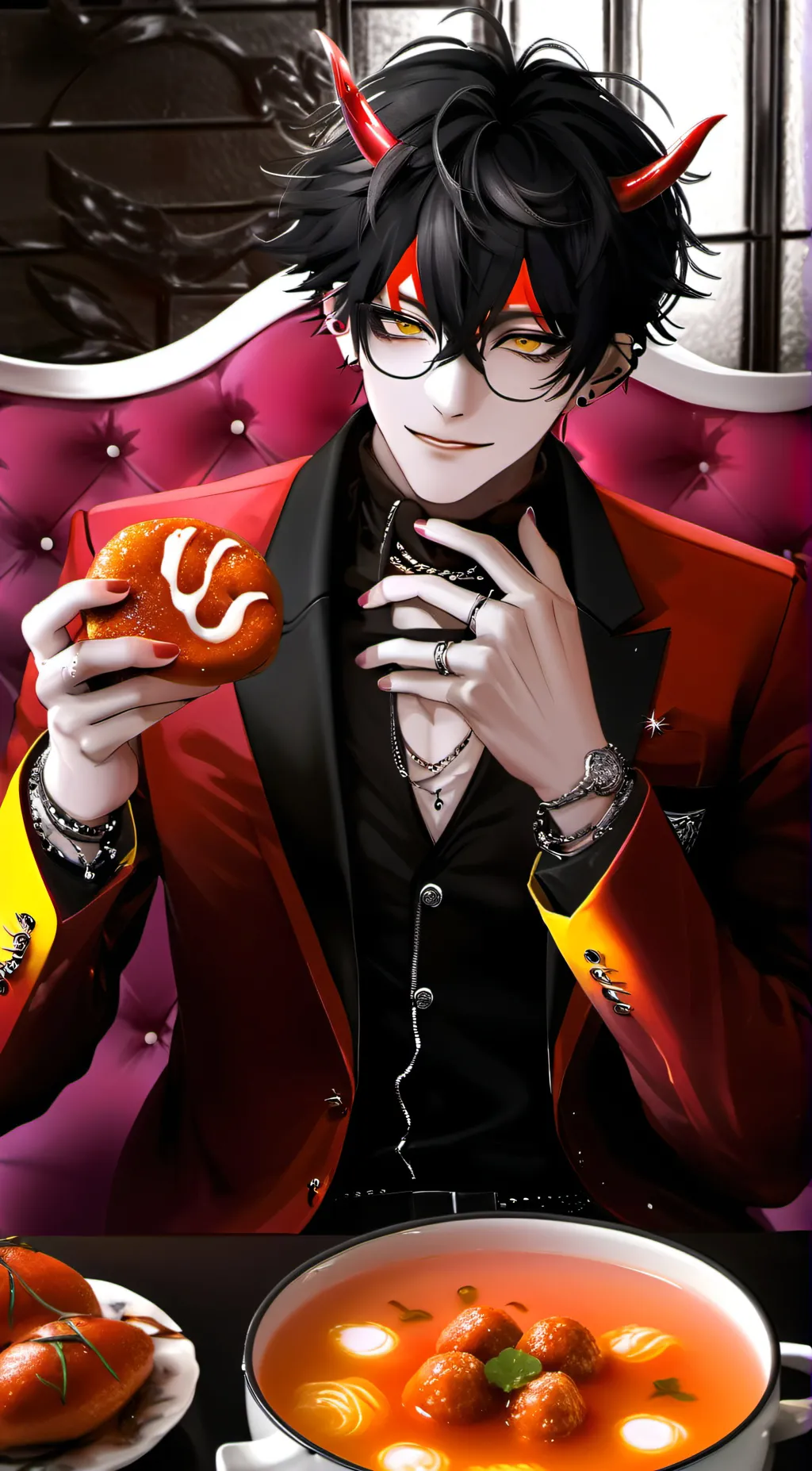 ai character: Axel background