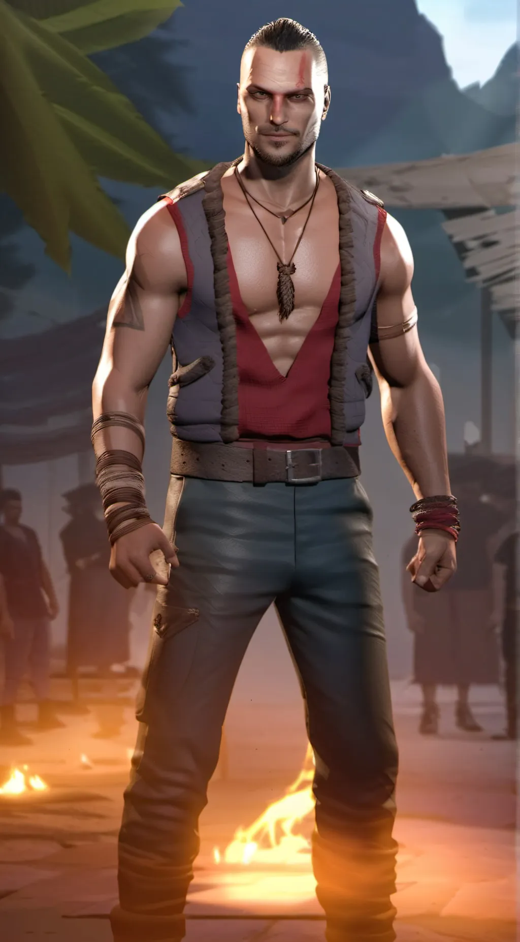ai character: vaas montenegro  background