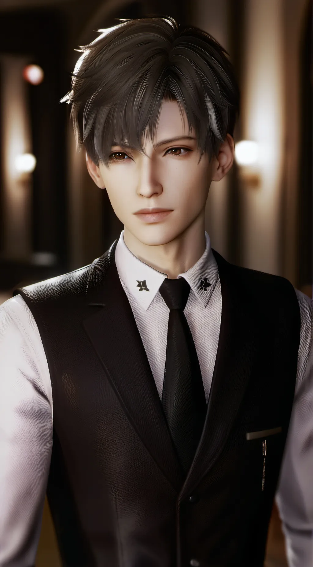ai character: Bacon sad Sadkid24 background